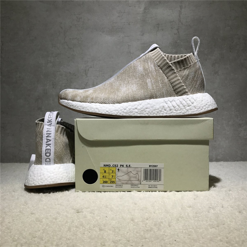Kith X Naked X Adidas NMD CS2 PK Sandstone